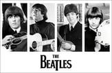 The Beatles Early Portraits Poster